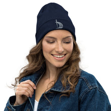 Load image into Gallery viewer, Organic ribbed beanie
