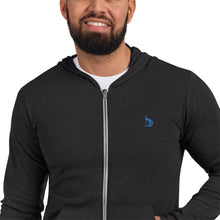 Load image into Gallery viewer, Unisex zip hoodie (leightweight)
