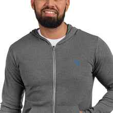 Load image into Gallery viewer, Unisex zip hoodie (leightweight)
